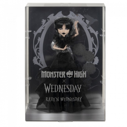 Колекційна лялька Венздей "Танці RaveʼN", Monster High X Wednesday