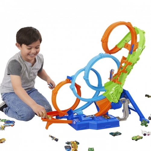 Трек "Неймовірні віражі та петлі" Hot Wheels (HXR70)