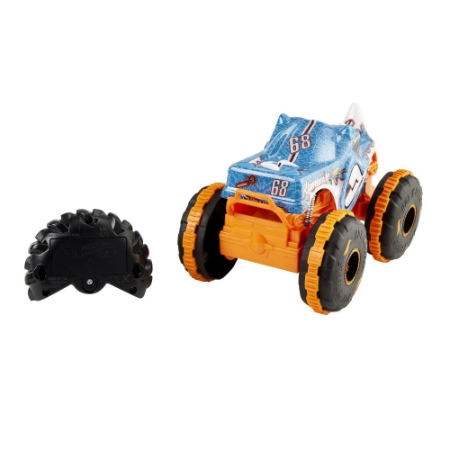 Збільшена машинка-позашляховик 1:24 на радіокеруванні «Rhinomite» Hot Wheels® Monster Trucks, JBK11