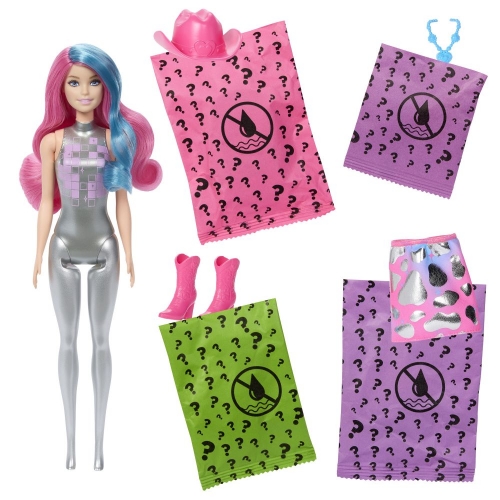 Лялька Barbie Color Reveal серії "Зірки диско" (сюрприз)