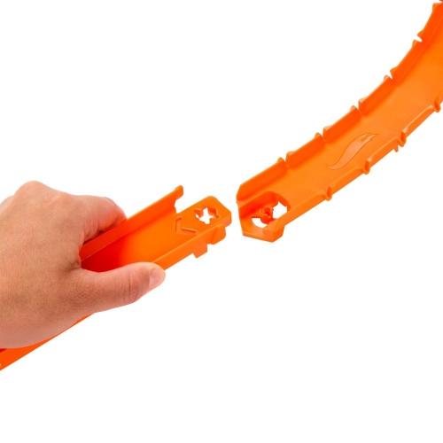 Большой набор дорожек для трека с 2 машинками серии "Track Creator" Hot Wheels