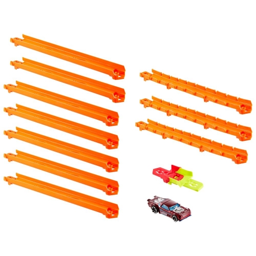 Набор дорожек для трека с машинкой серии "Track Creator" Hot Wheels