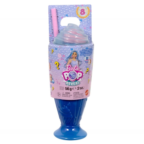 Кукла Barbie "Pop Reveal" серии "Любимые сладости" – голубой милкшейк  (JFY61)