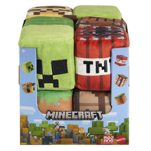Квадратная мягкая игрушка Minecraft (в асс.) (JGR74)