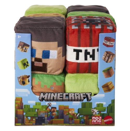 Квадратная мягкая игрушка Minecraft (в асс.) (JGR74)
