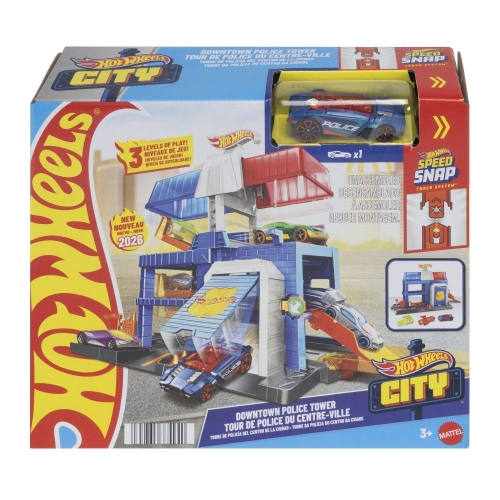 Игровой набор "Полицейская башня в городе" Hot Wheels