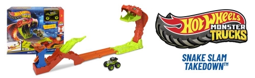 Набір "Атака змії" серії "Monster Trucks" Hot Wheels (JJN44)