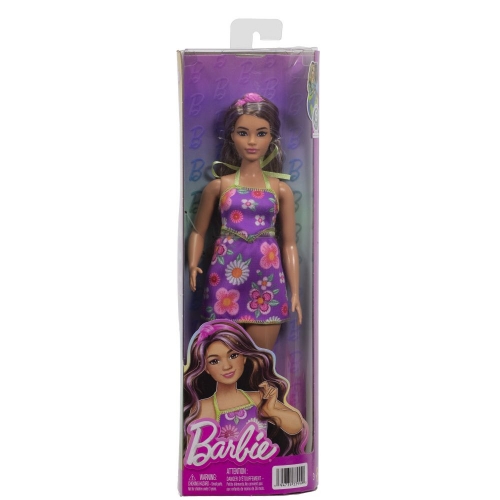 Кукла Barbie "Модница" – яркие цветы