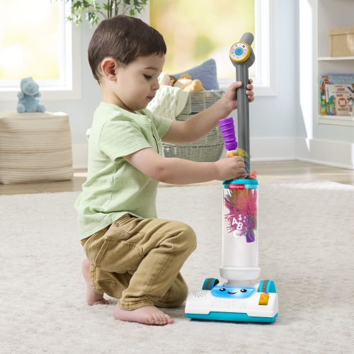 Пылесос «Весёлая уборка» 2-в-1 Fisher-Price (укр.)