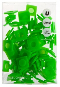 Пікселі Upixel Big-Салатовий,WY-P001K