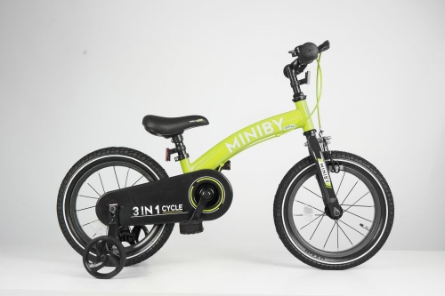 Велосипед - біговел Miniby 3в1 Green