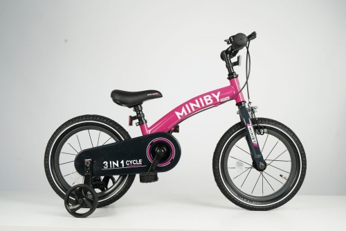 Велосипед - біговел Miniby 3в1 Pink