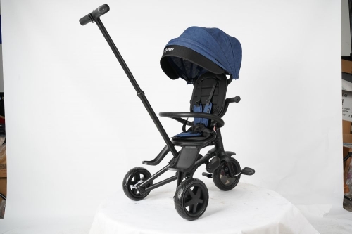 Велосипед складаний триколісний дитячий Nova Niello Blue