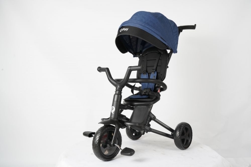 Велосипед складаний триколісний дитячий Nova Niello Blue