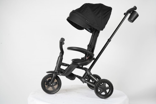 Велосипед складаний триколісний дитячий Nova Niello Black