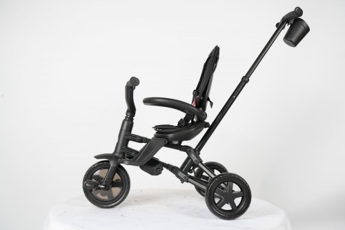 Велосипед складаний триколісний дитячий Nova Niello Black