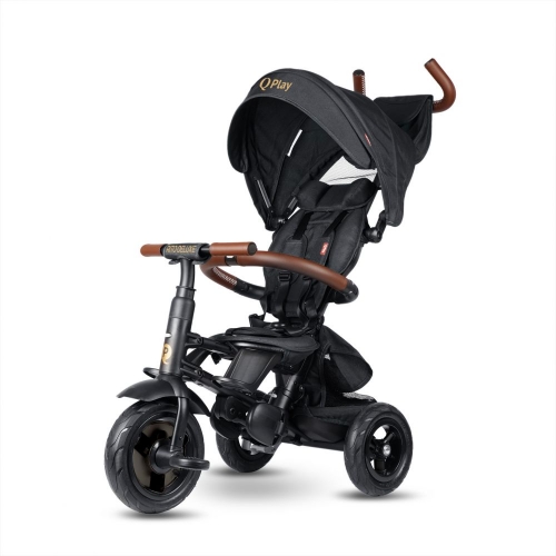 Велосипед складаний триколісний дитячий Rito Deluxe Black