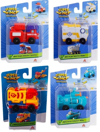 Машинка Super Wings Mini Team Vehicles