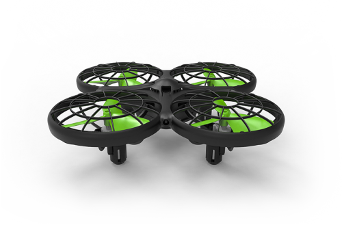 Квадрокоптер з 2,4 ГГц керуванням та функцією розпізнавання перешкод (13,1 cм)