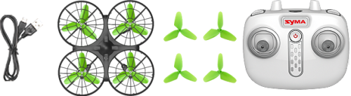 Квадрокоптер з 2,4 ГГц керуванням та функцією розпізнавання перешкод (13,1 cм)