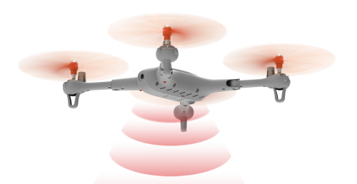 Квадрокоптер з 2,4 ГГц керуванням та складною конструкцією (30 cм)