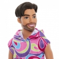 Кукла Кен "Модник" в винтажном тоске с коротким рукавом Barbie