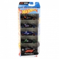 Набор из 5 базовых болидов "F1 2024" Hot Wheels JGF58