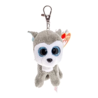М'яка іграшка брелок TY Beanie Boo's 36503 Хаскі "Slush" 12см