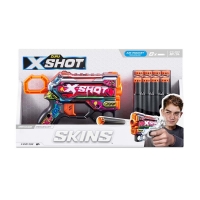 Швидкострільний бластер X-SHOT Skins Menace Mercenary (8 патронів), 36515P