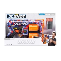 Быстрострельный бластер X-SHOT Skins Dread Malice (12 патронов), 36517Q