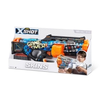 Швидкострільний бластер X-SHOT Skins Last Stand Game Over (16 патронів), 36518A